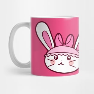 Pink Girly Bunny Mug